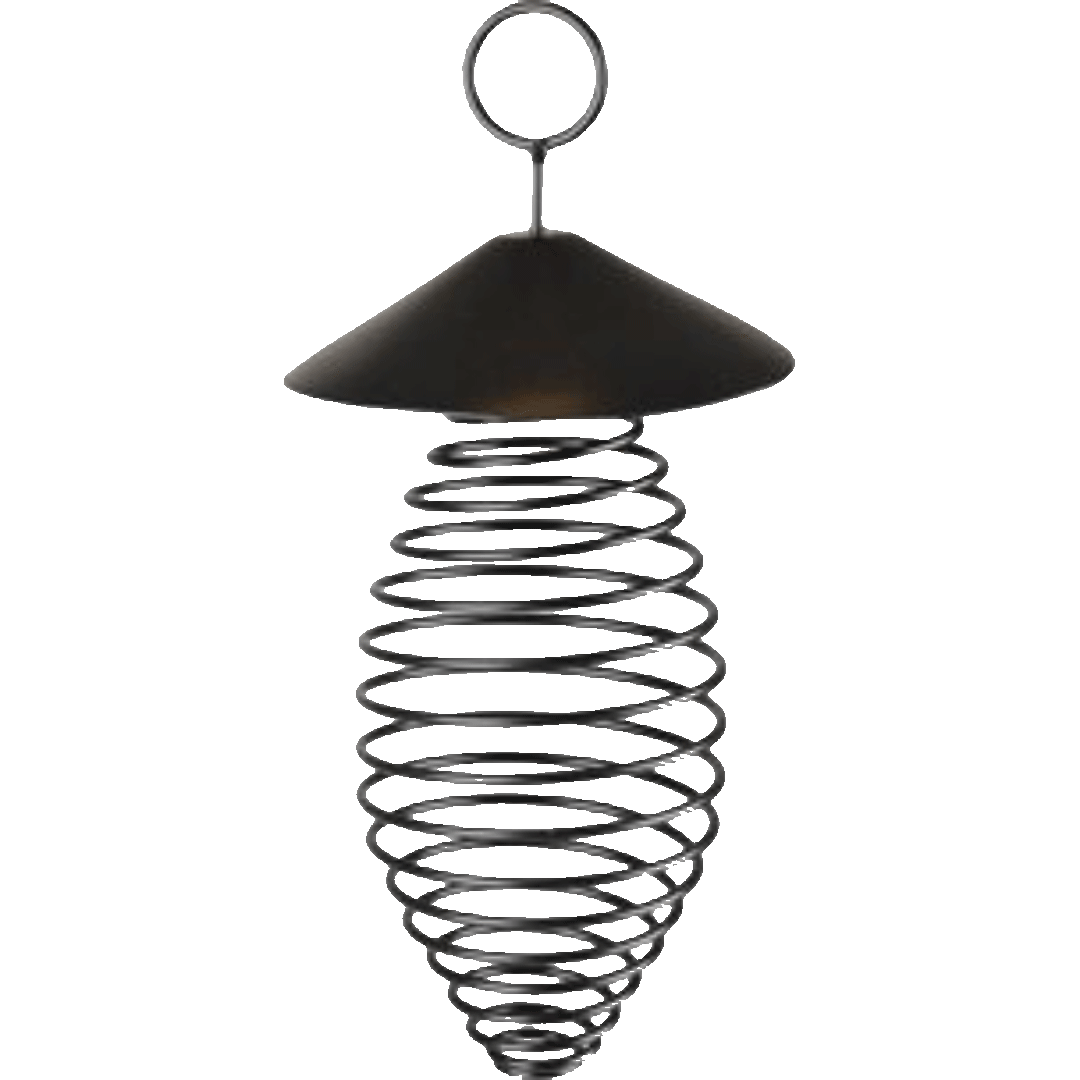 Meisenknödelhalter Spirale schwarz